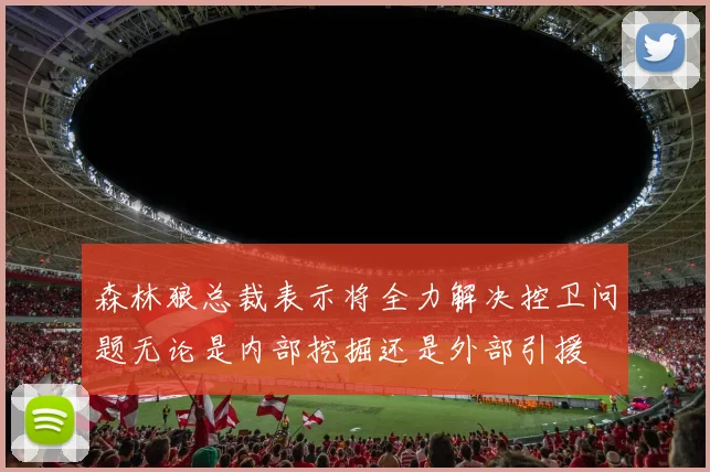 森林狼总裁表示将全力解决控卫问题无论是内部挖掘还是外部引援